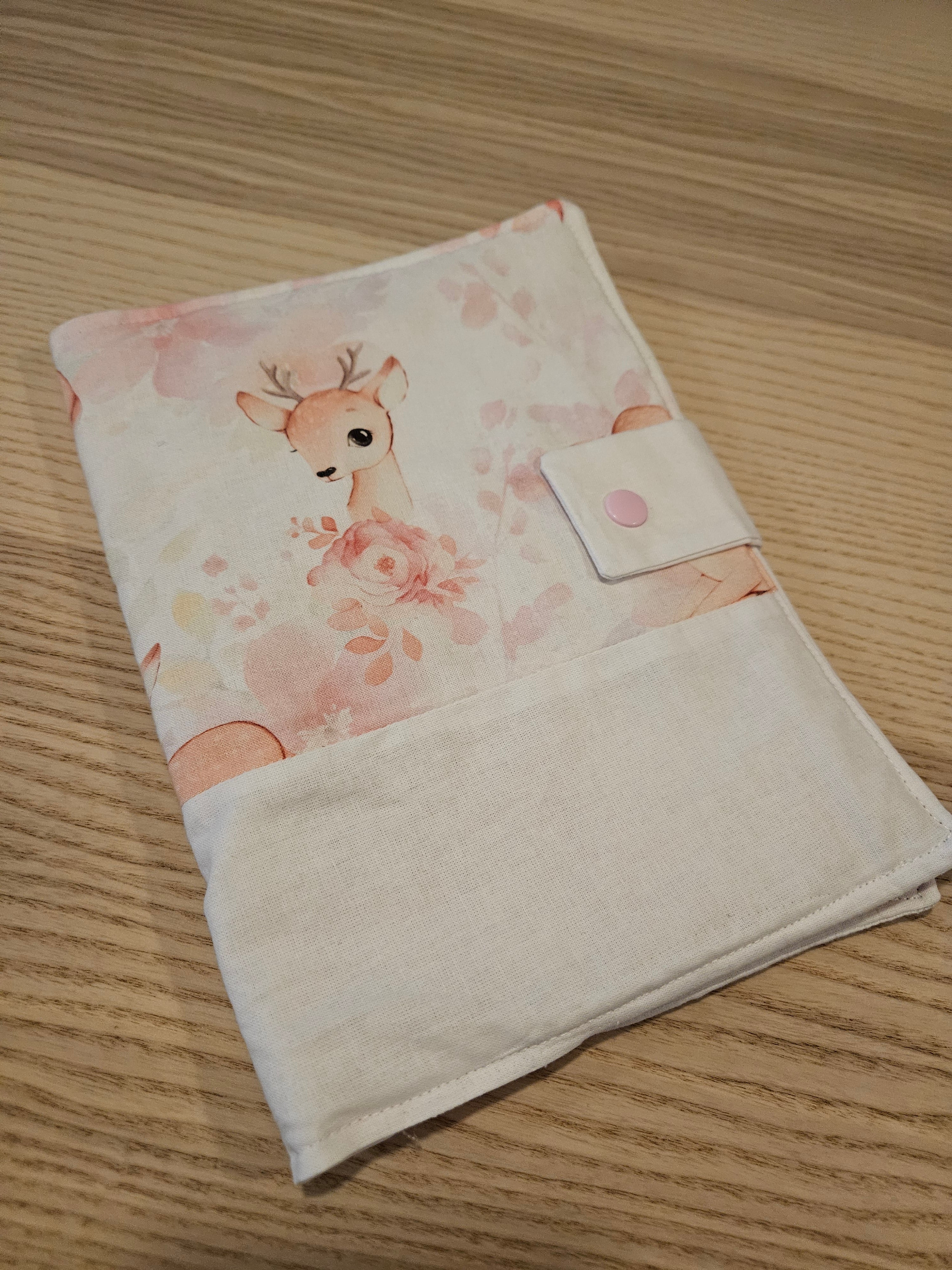 Protège carnet santé biches+ personnalisation